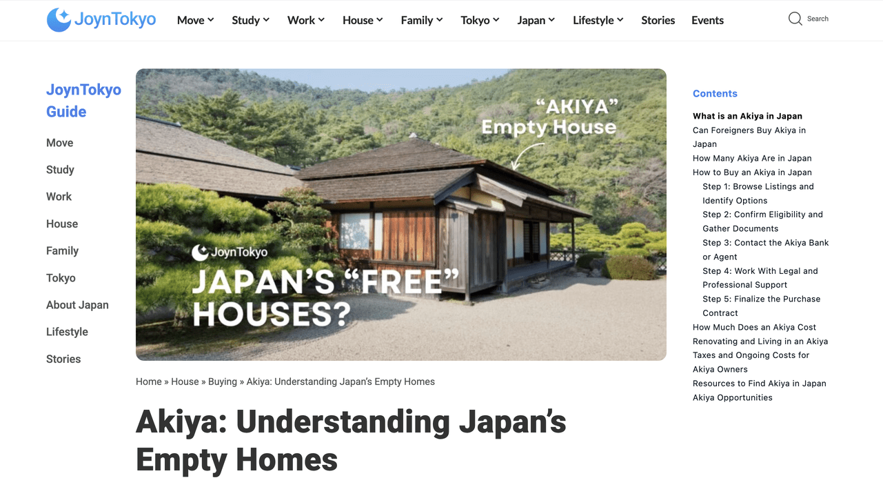 Akiya: Understanding Japan’s Empty Homes